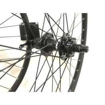 Колеса велосипедные REMERX “ROCKY DISC”, 26”, 559x22, обод двойной, 32Н, под эксцентрик, под дисковый тормоз, RWS26b-RD