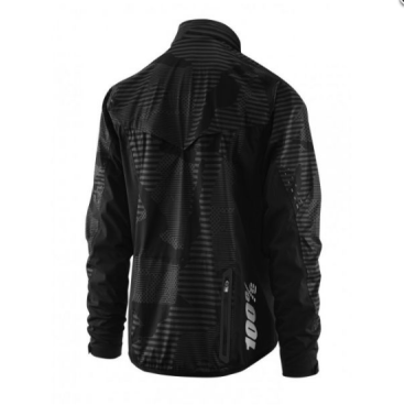 Велокуртка 100% Hydromatic Jacket Black Camo, 39500-064-12