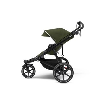 Прогулочная детская коляска Thule Urban Glide² Black/ Cypress Green, черная рама/оливковый, 10101944