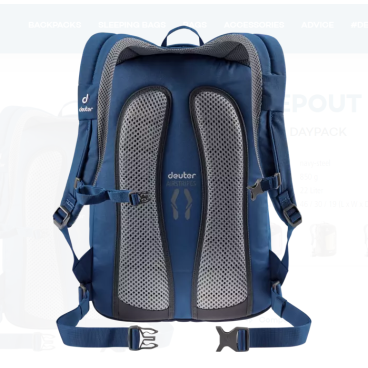 Deuter StepOut 22 navy steel 2020 21 3810421 3320 Vamvelosiped.ru