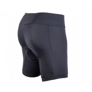 Велошорты женские AUTHOR Shorts Lady Sport X8, с памперсом, широкий пояс, черные, Чехия, 8-7106502
