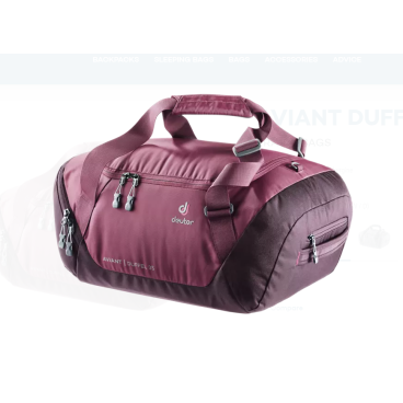 Велорюкзак-сумка Deuter Aviant Duffel, 35 л, maron-aubergine,, 35 л20020_5543