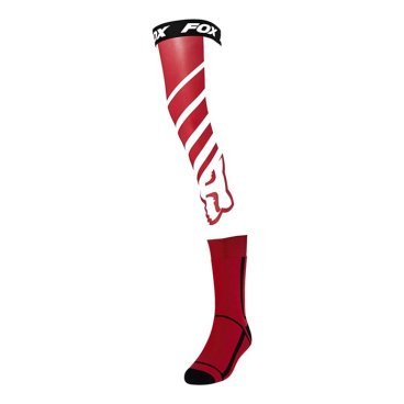 Велочулки Fox Mach One Knee Brace Sock, красный, 25895-122