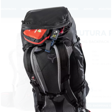 Рюкзак Deuter Futura PRO, 44 л, EL, Black, 2020, 3401918_7000