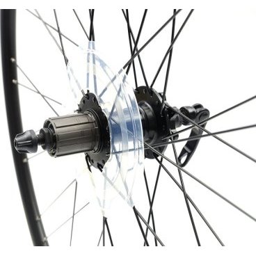 Колесо велосипедное заднее Merida Comp, 22 Disc, 10S, 700C, 32H, h=22мм, черно-синий, 3030005828