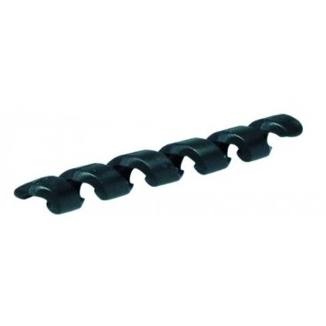 Защита для лакокрасочного покрытия рамы ELVEDES, в виде спирали, Ø4-5,5мм, резина, черный, CP2011001