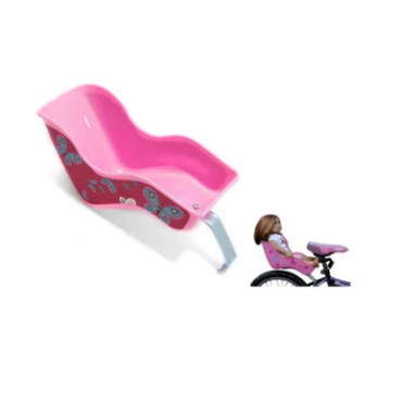Сиденье велосипедное Forward, для КУКОЛ, для детского велосипеда, на багажник, розовое, УТ00019454