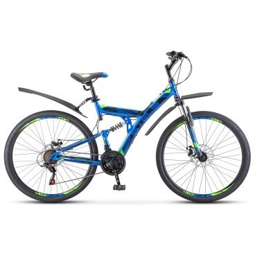 Двухподвесный велосипед STELS Focus MD 21-sp V010 27.5" 2020
