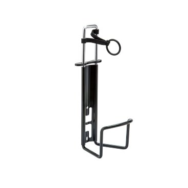 Флягодержатель велосипедный STELS CB-1430, регулируемый, на раму для бутылок 1-1,5 л, черный, LU081537