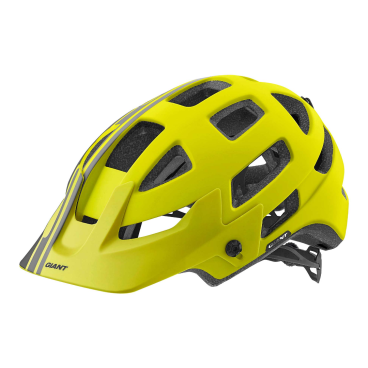 Шлем велосипедный GIANT RAIL, с технологией MIPS, матовый желтый/черный, 800000960