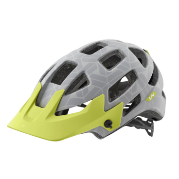 Шлем велосипедный Giant/LIV INFINITA, женский, матовый серый/яркий зеленый, 800001358