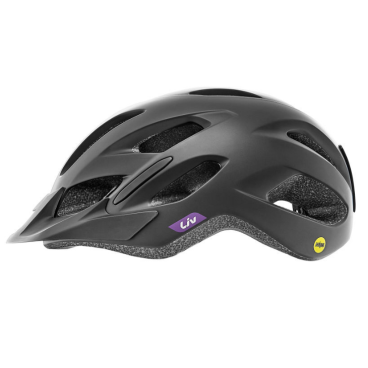 Шлем велосипедный Giant/Liv LUTA с технологией MIPS, женский, матовый черный, 800001815