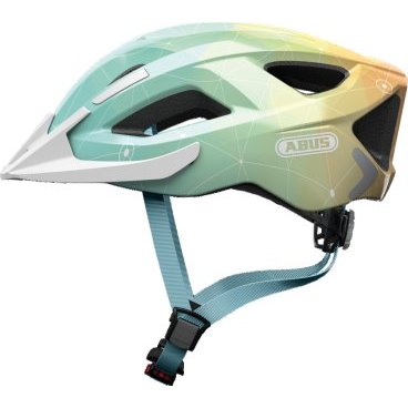 Шлем велосипедный Abus Aduro 2.0, blue art, 2021, 05-0072770