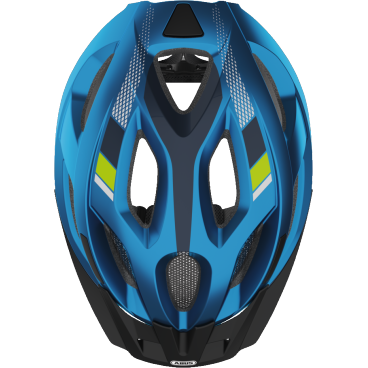 Шлем велосипедный Abus Aduro 2.0, steel blue, 2021, 05-0081933