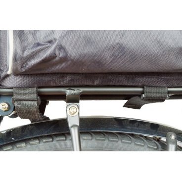 Велосумка AUTHOR на багажник A-N216 с плечевым ремнем V=7л, черная, 8-15000002