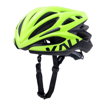 Шлем велосипедный KALI LOKA ШОССЕ/ROAD, CF, 21 отверстие, Mat Fluo Ylw/Blk, 02-40220127