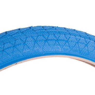 Покрышка для велосипеда KENDA 20"х1.95 (50-406) K907 KRACKPOT низкий, синяя 5-527216