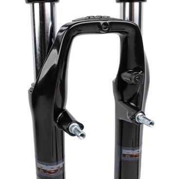 Вилка велосипедная RST Nova ML, 700С х 28,6, пружинно-масляная, 60мм, V+D, черная, 1-0341