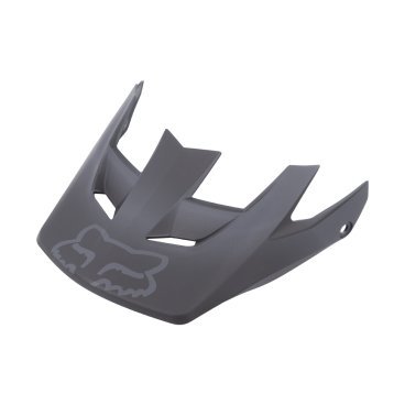 Фото Козырек к шлему Fox Rampage Pro Carbon Helmet Visor, матовый черный, пластик, 04119-255-NS