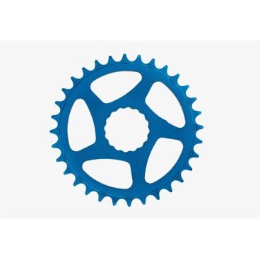 Звезда велосипедная Race Face Cinch Direct Mount, передняя, 26T, Blue, RNWDM26BLU
