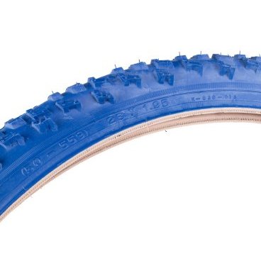 Покрышка для велосипеда KENDA 26"х1.95 (50-559) K829 высокий синяя 5-527657