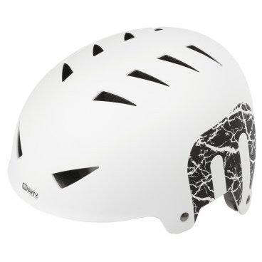 Шлем велосипедный MIGHTY X-STYLE, 14 отверстий, ABS-суперпрочный, 54-58см, матово-белый, 5-731222