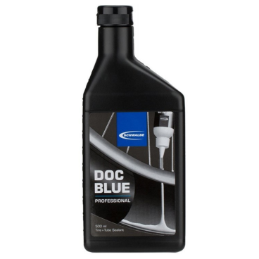 Герметик антипрокольный SCHWALBE DOC BLUE Professional, для покрышек и камер, 500 мл, 05-3711