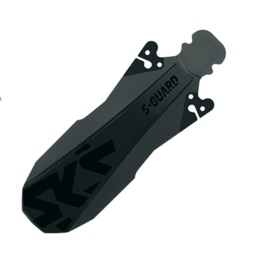 Крыло велосипедное SKS S-GUARD, заднее, сверхлегкий пластик, 24 гр, черный, 0-11654