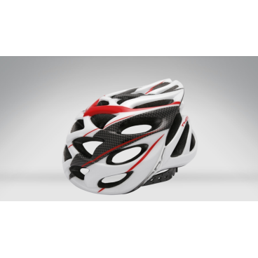 Фото Шлем велосипедный Orbea THOR, бело-красный, AHTE