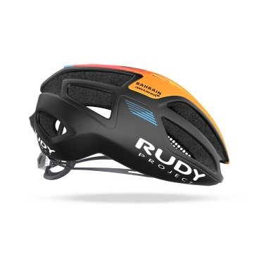 Шлем велосипедный Rudy Project SPECTRUM, Black/Papaya-Bahrain McLaren, HL650100