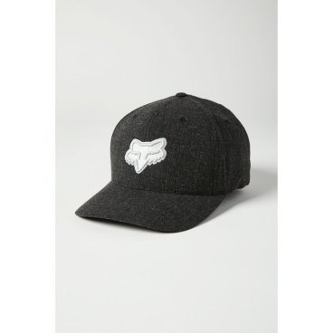 Бейсболка велосипедная Fox Transposition Flexfit Hat, Black/Grey, 2021, 23688-014-L/XL