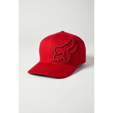 Бейсболка велосипедная Fox Episcope Flexfit Hat, RED/BLACK, 2021, 23689-055-L/XL