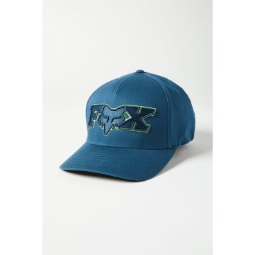 Бейсболка велосипедная Fox Ellipsoid Flexfit Hat, DARK INDIGO, 2021, 24421-203-L/XL
