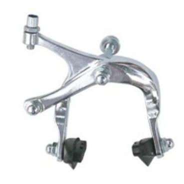 Фото Тормоза велосипедные ROAD комплект, алюминиевые, серебристые, 00-171207