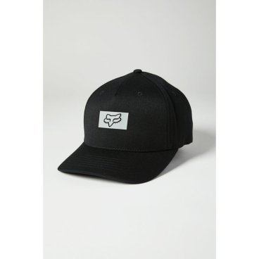 Бейсболка велосипедная Fox Standard Flexfit Hat, black, 2021