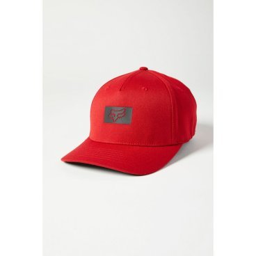 Бейсболка велосипедная Fox Standard Flexfit Hat, chili, 2021, 27093-555