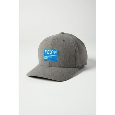 Бейсболка велосипедная Fox Non Stop Flexfit Hat, pewter, 2021, 27099-052-L/XL