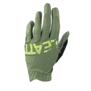 Велоперчатки Leatt MTB 1.0 GripR Glove, cactus, 2021, 6021080501