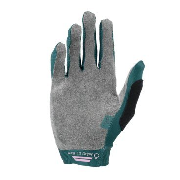 Велоперчатки Leatt MTB 1.0W GripR Glove, женские, jade, 2021, 6021080560