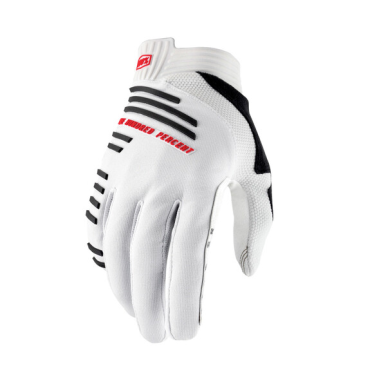 Велоперчатки 100% R-Core Glove, Silver, 2021, 10017-008-11