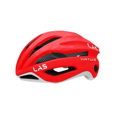 Шлем велосипедный LAS VIRTUS, красный