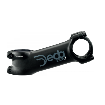 Вынос руля велосипедный Deda Elementi ZERO 17° stem, 70 mm, Alloy 6061, +17°, Black on Black (BOB), DZERO17-070