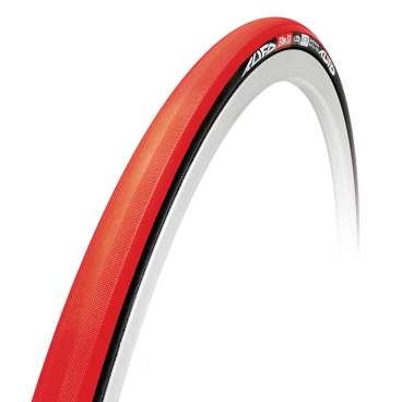 Покрышка-трубка велосипедная Tufo Elite S3, 25 мм, <265g, чёрный/красный, GAL1L1608182