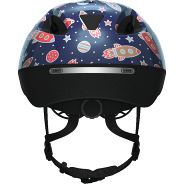 Велошлем детский ABUS SMILEY 2.0, синий космос