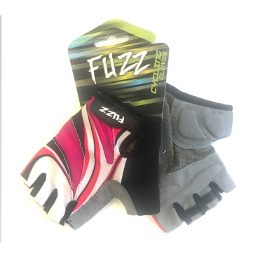 Перчатки велосипедные FUZZ LADY COMFORT, женские, лайкра, на липучке, розовый, 08-202521