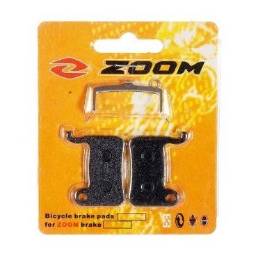 Колодки тормозные Zoom, для дисковых тормозов Zoom и для Shimano, блистер, HB-01
