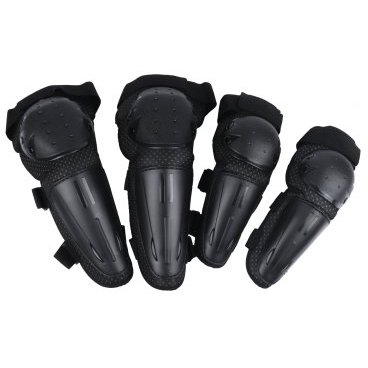 Комплект защиты Vinca Sport, взрослый,  индивидуальная упаковка, черный, VP 28 adult black
