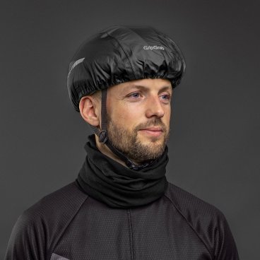 Чехол на шлем GripGrab Helmet Cover Hi-Vis, Black, 501101001