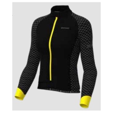Куртка велосипедная Biemme AUSTRALIS Lady, зимняя, женская, AD81 желтый/черный, 2021