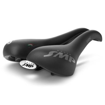 Седло велосипедное SMP TRK LARGE, унисекс, 272 x 177 мм, вес 410г, черный, 2020